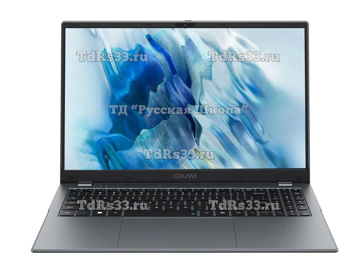 Ноутбук CHUWI GemiBook plus 1746273, 15.6", IPS, Intel N-series N100 0.8ГГц, 4-ядерный, 8ГБ LPDDR5, 256ГБ SSD, Intel UHD Graphics, Windows 11 Home, серый